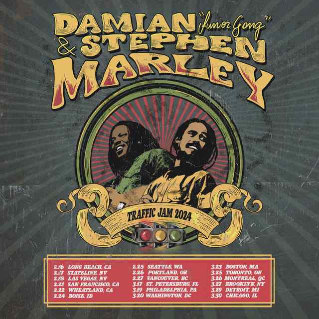 Traffic Jam Tour 2024 with Damian Marley